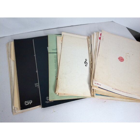 Vintage Sheet Music Broadway Plays Movies Opera Set of 31 READ - Picture 5 of 6